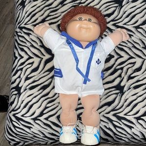 Vintage 1982 Sailor Cabbage Patch Doll
